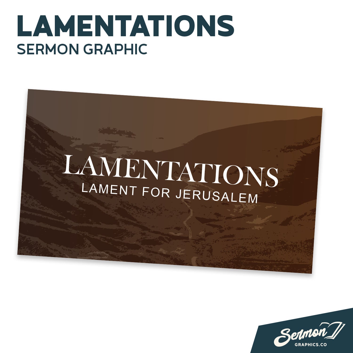 25 - Lamentations Graphics Kit